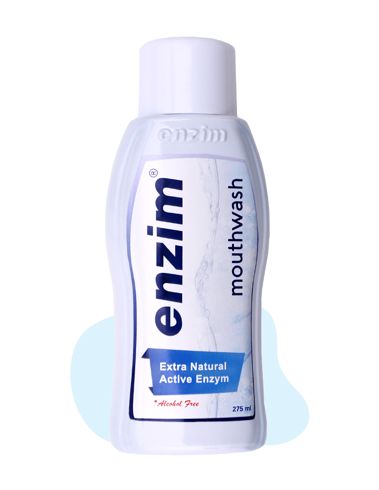 Enzim mouthwash extra natural active enzym